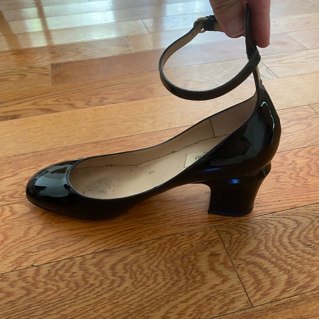 Valentino Patent Leather Mary Janes